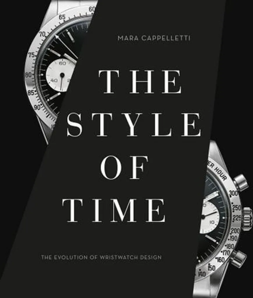 Horloge murale design The Style of Time en métal noir brossé 50cm