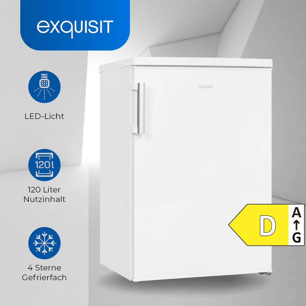 Kühlschrank Exquisit weiss KS16-4-H-010D