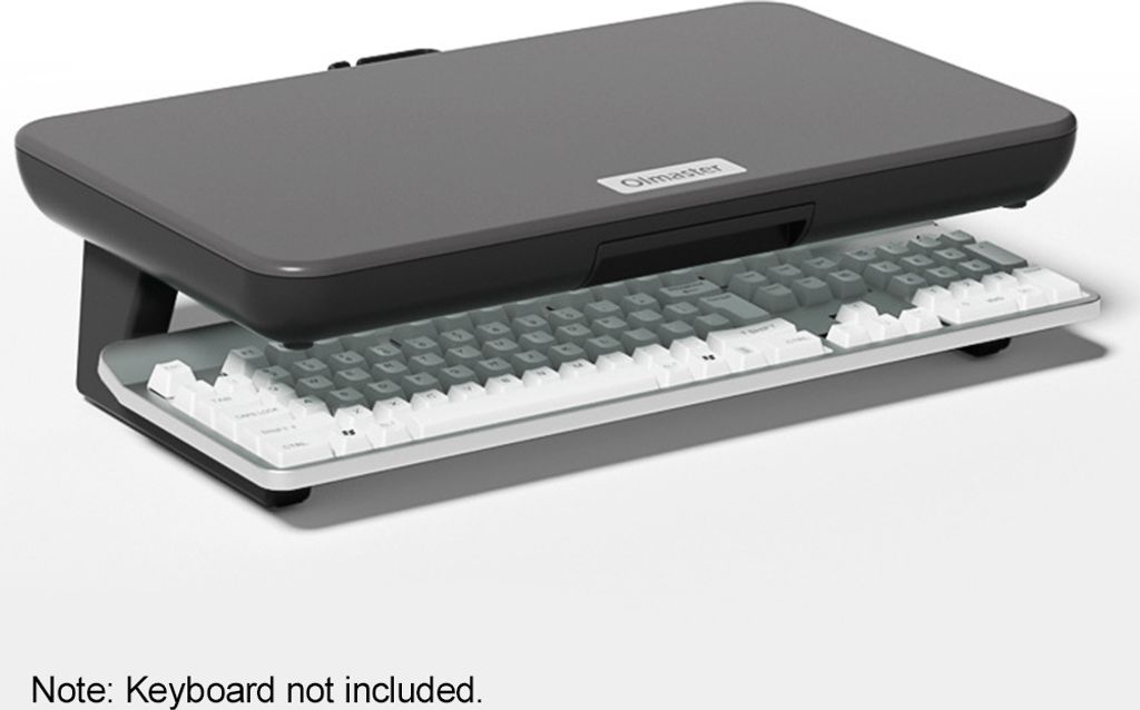 Olmaster faltbarer erhöhter Ständer für Outdoor-Computer, erhöhte Halterung für Laptop, erhöhter Monitorsockel,gewöhnliches Modell
