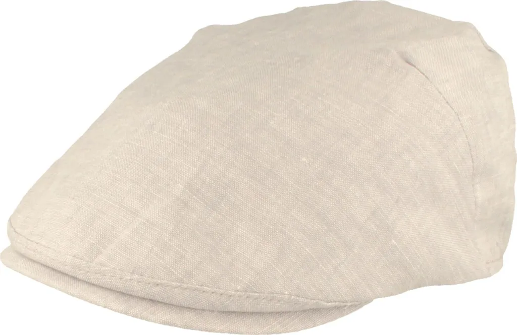 Hut-Breiter Flat Cap Lino Leggero: Eleganza Estiva Minimalista
