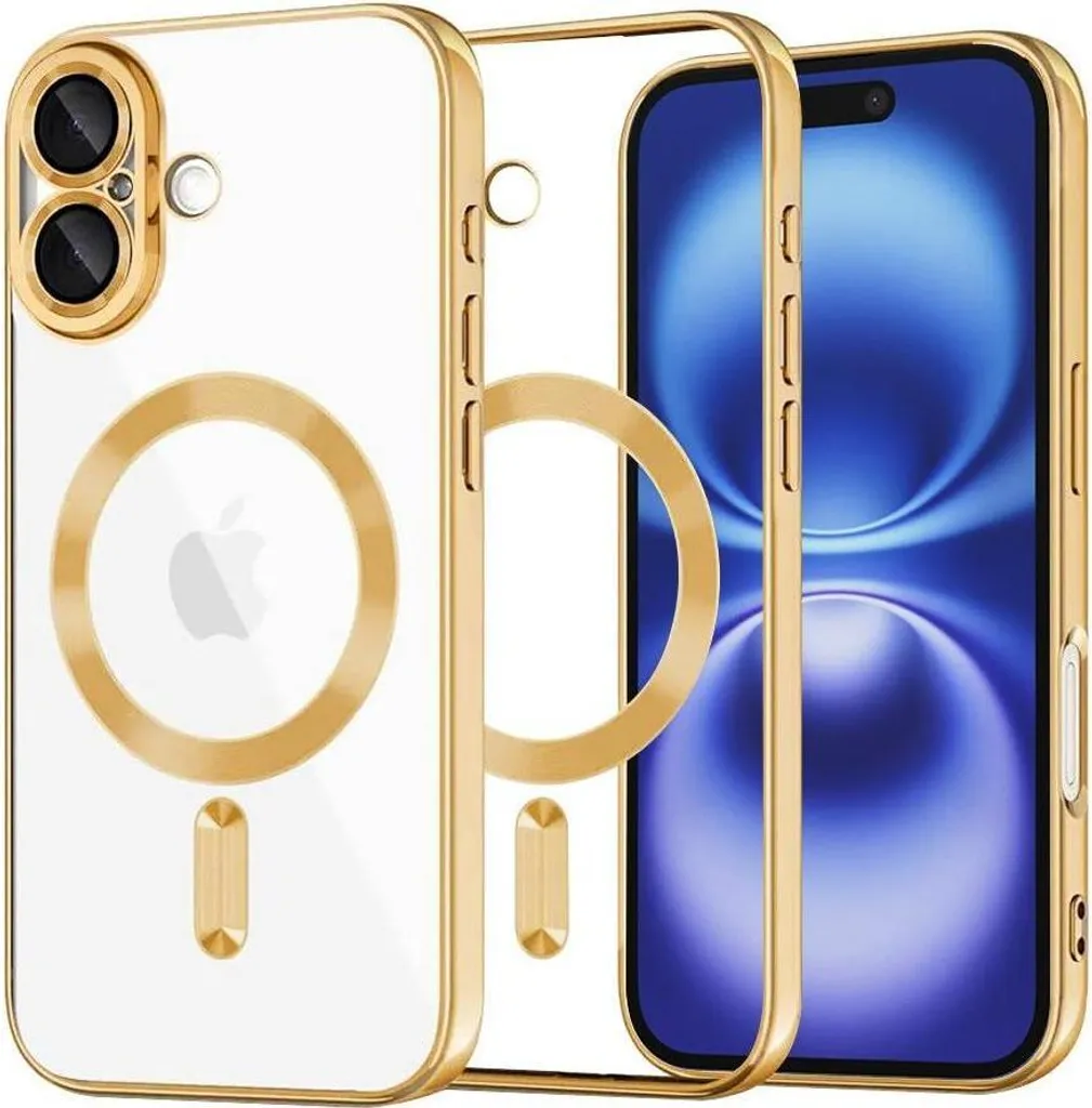Cover MagSafe iPhone 16 Crystal Luxury - Eleganza KP38091 Protezione