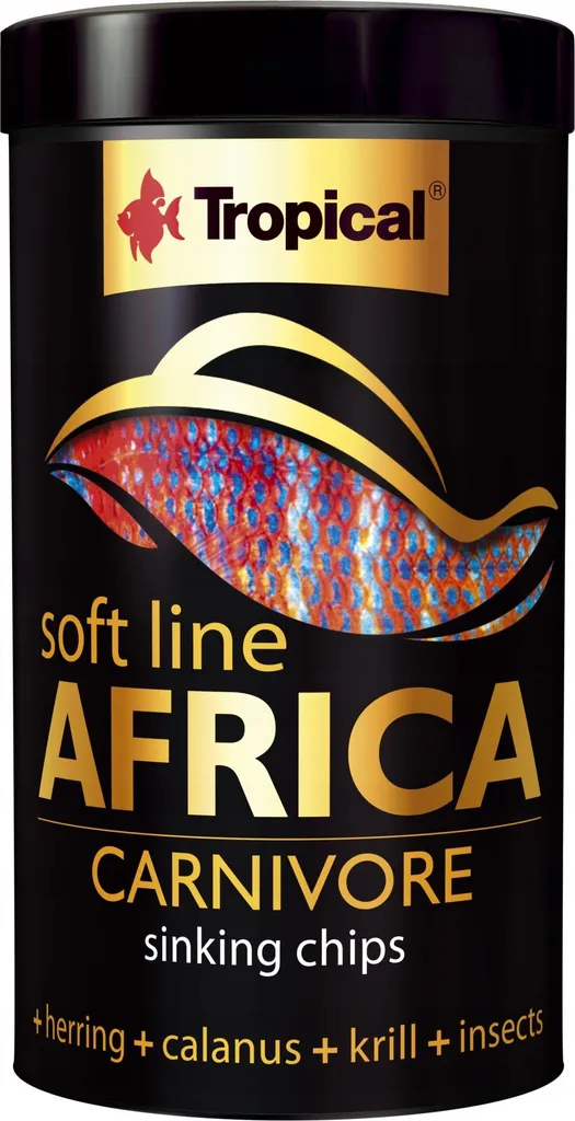 Tropical Africa Carnivore M 130g - Chips Affondanti Morbidi Premium