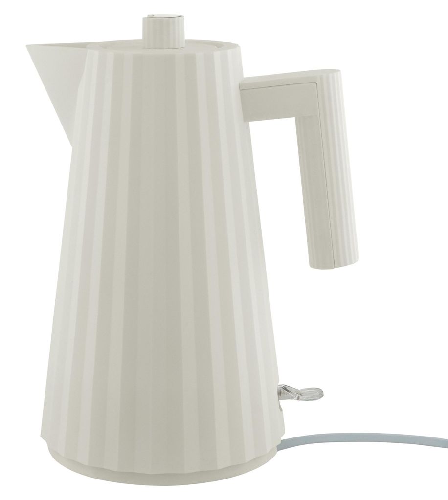 Alessi MDL06 W Plissé Elektrischer Wasserkocher weiß, Immagine del prodotto 