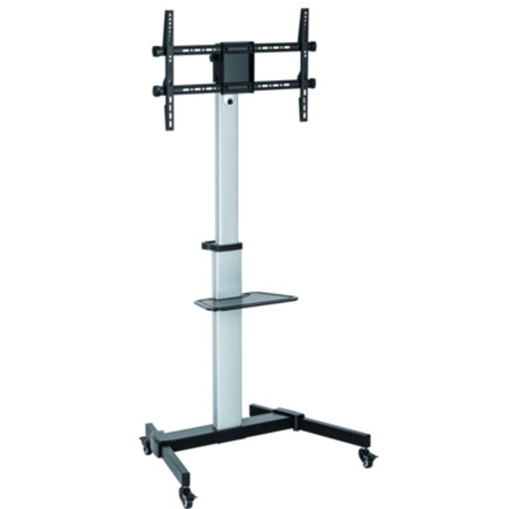 Techly ICA-TR 1546, 200 x 200 mm, 600 x 400 mm, -10 - 5°, 180°, Aluminium, Kunststoff, Stahl, Schwarz, Grau