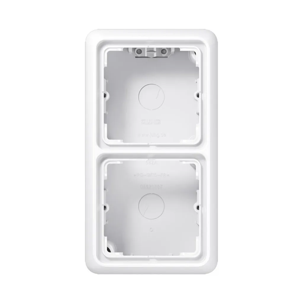 Prise de courant Jung CD 582 A WW blanc - Série CD 500 avec terre
