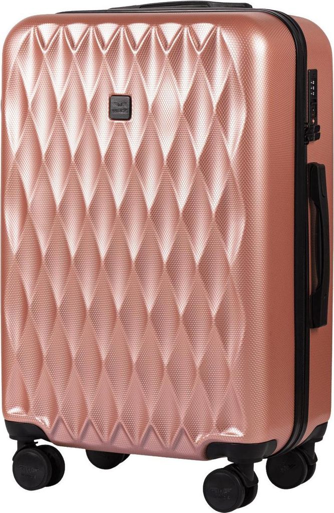 Wings PC Golden Eagle 24" mittelgroßer Koffer PINK