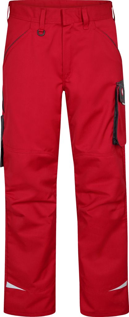 F. Engel Galaxy Light Arbeitshose, Tomato Red/Anthrazit Grau, Gr. 22