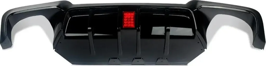 Diffuseur Arrière Noir Brillant Idéal pour Personnaliser votre Berline