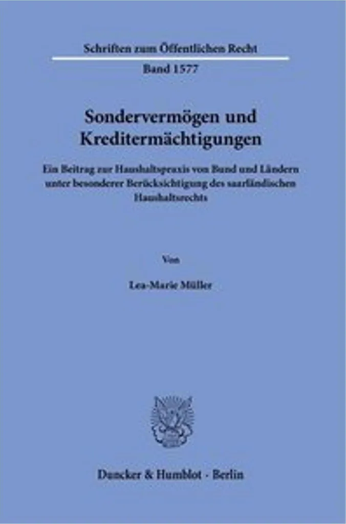 Comprendre la politique budgétaire via Sondervermögen et ses crédits