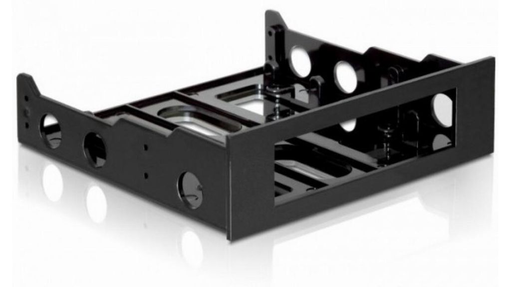 DELOCK 18136 Delock adapter/redukcja ramka plastikowa 5.25 Zdjęcie produktu 