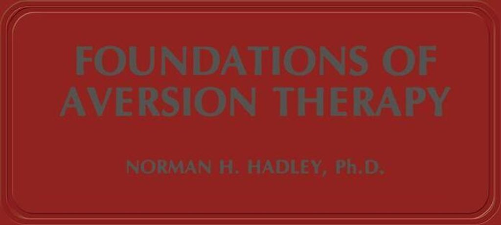 Foundations Of Aversion Therapy – Lingua: Inglese