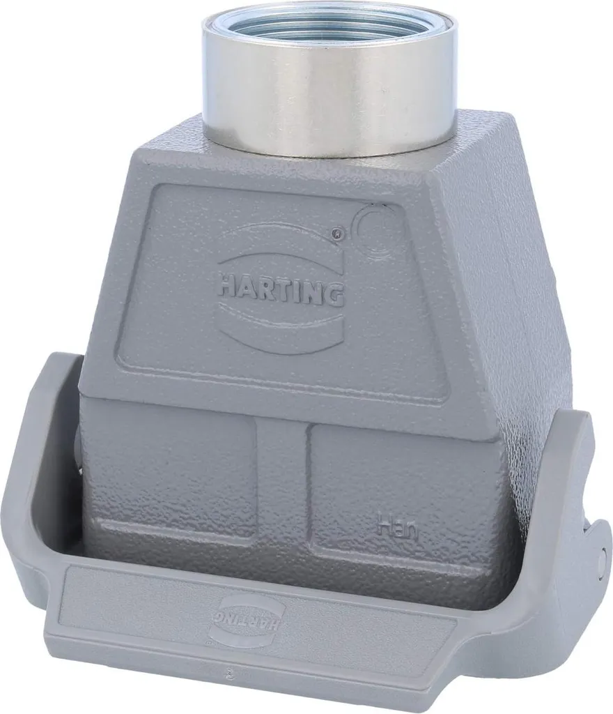 HARTING Han 10B Boîtier de raccordement haut M32 avec bride - 09300100521