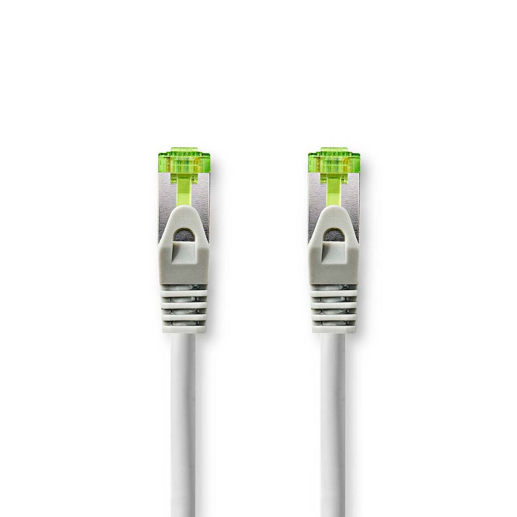 Nedis CAT7-Netzwerkkabel - S/FTP - RJ45 Stecker - RJ45 Stecker - 5.00 m - Snagless - Rund - LSZH - Grau - Box