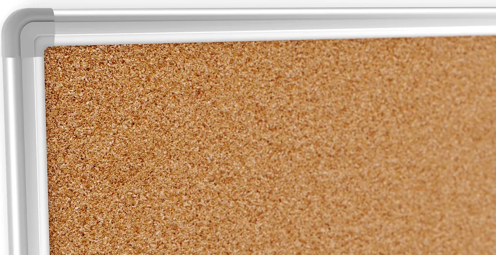 Bacheca in sughero (cornice in alluminio) 120x90 cm - 8