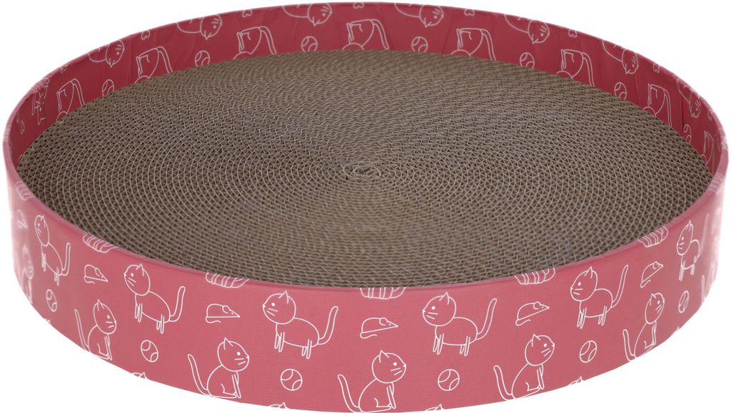 Kerbl Pink Bronce Karton Katzenkratzer Produktbild 