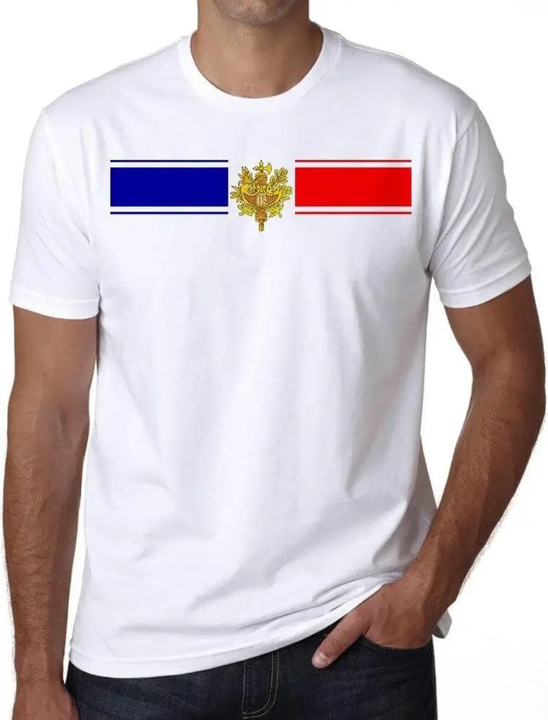 Herren Grafik T-Shirt France 2 Öko-Verantwortlich Vintage Jahrgang Kurzarm Lustige Druck Geburtstag Geschenk Mann