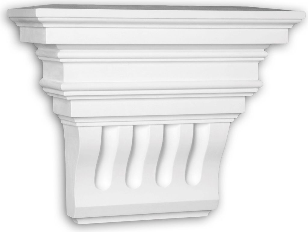 Profhome 483302 Konsole Außenstuck Zierelement Fassadenelement
