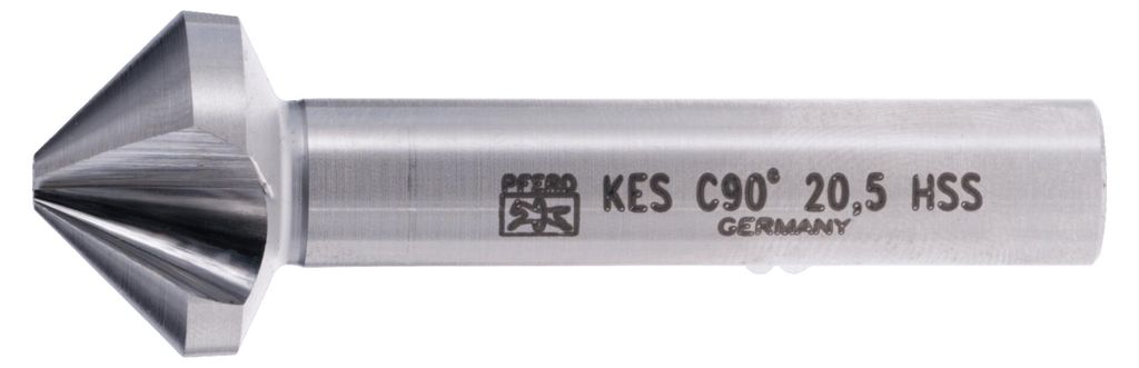 PFERD TOOLS HSS Kegel-und Entgratsenker 90° Ø 20,5 mm Schaft-Ø 10mm DIN 335 C