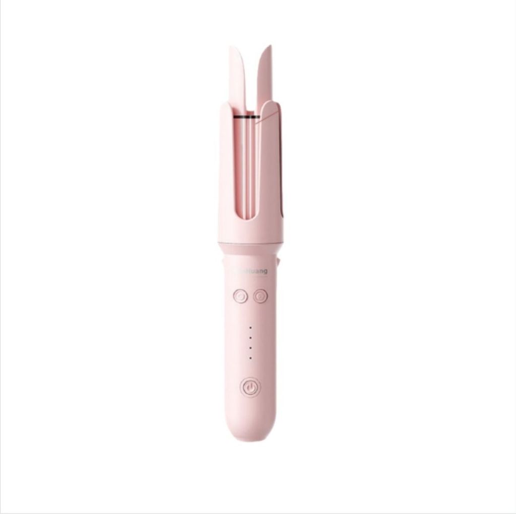 INF 32mm Automatischer Lockenstab: Mühelose Locken mit Ionen-Technologie Rosa
