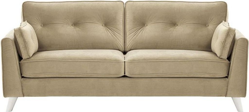 Dreisitzer-Sofa Magnus-Velluto 3-white