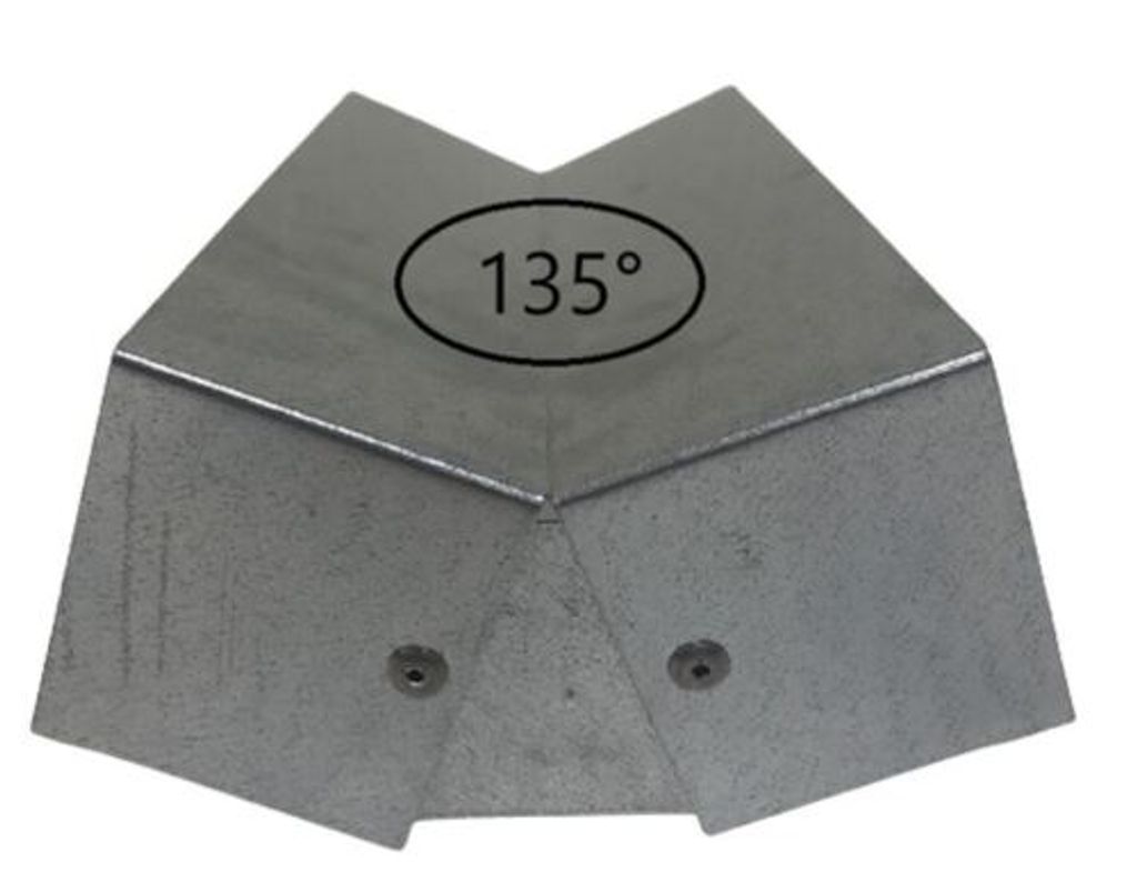 135° Ecke Schneckenzaun Schneckenabwehr