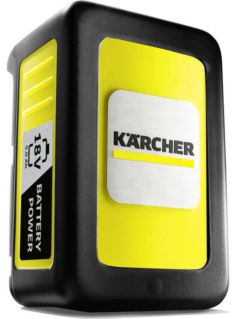 Batterie KARCHER Power 18V / 5 Ah - Écran LCD - Poignées Image du produit 