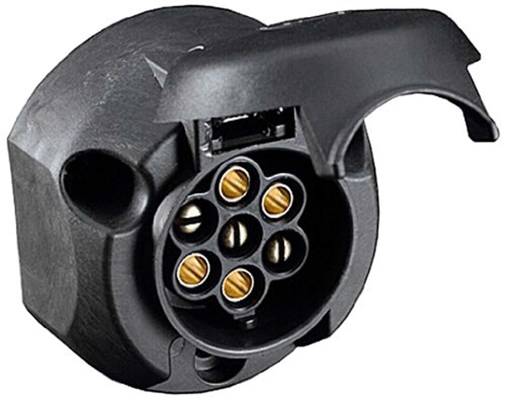 Hella Steckdosenstecker aus Kunststoff. 7pol.