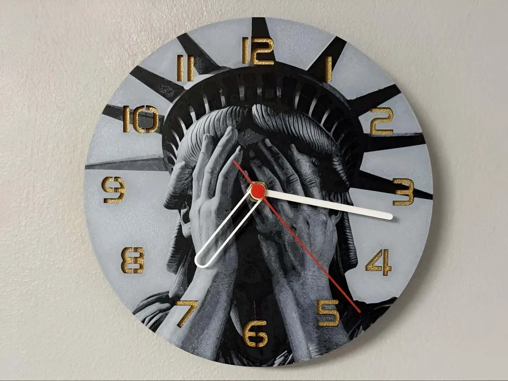 Grande Horloge LED Veloria Unique Ø 245mm Murale Design Épuré