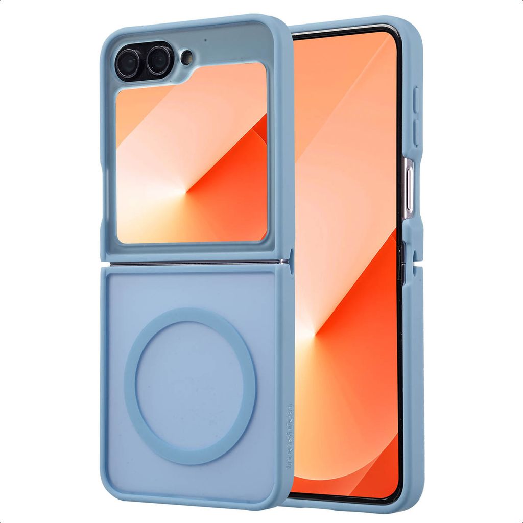 imoshion Color Guard Back Cover mit MagSafe Samsung Galaxy Z Flip 6 - Hellblau