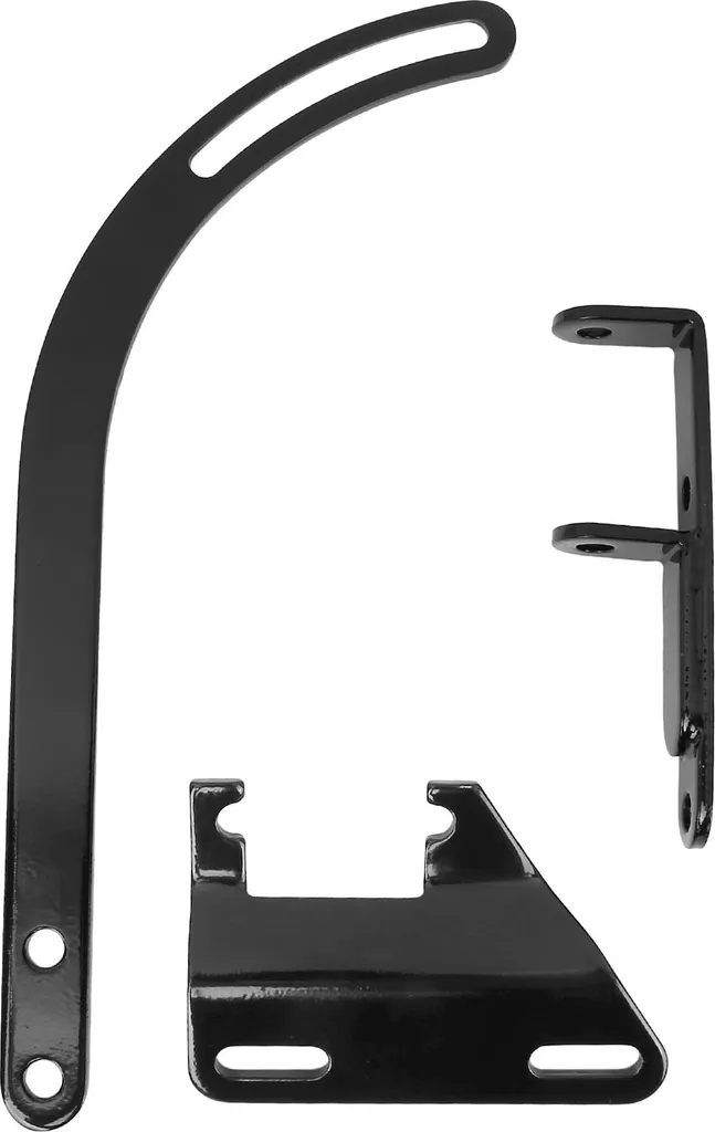 Support Alternateur Noir pour Auto Côté Conducteur - Kit de Fixation