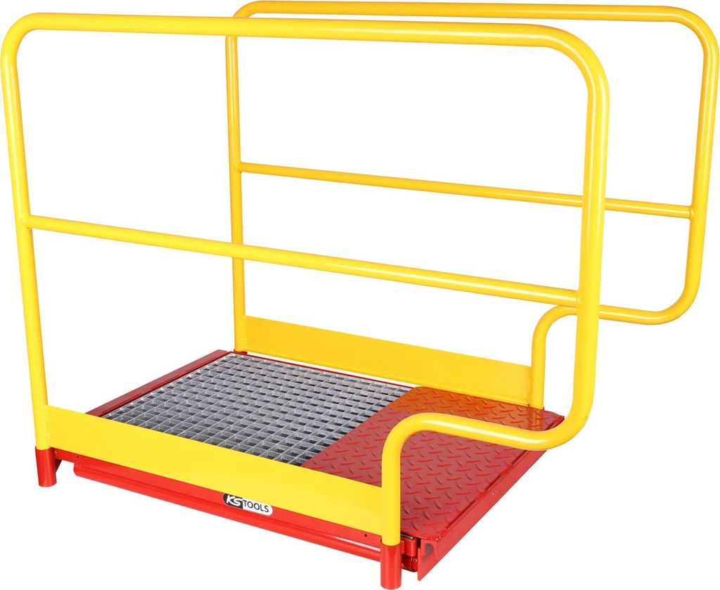 KS TOOLS 460.5675 Universal Grubenbrücke inklusive Sicherheitsgeländer
