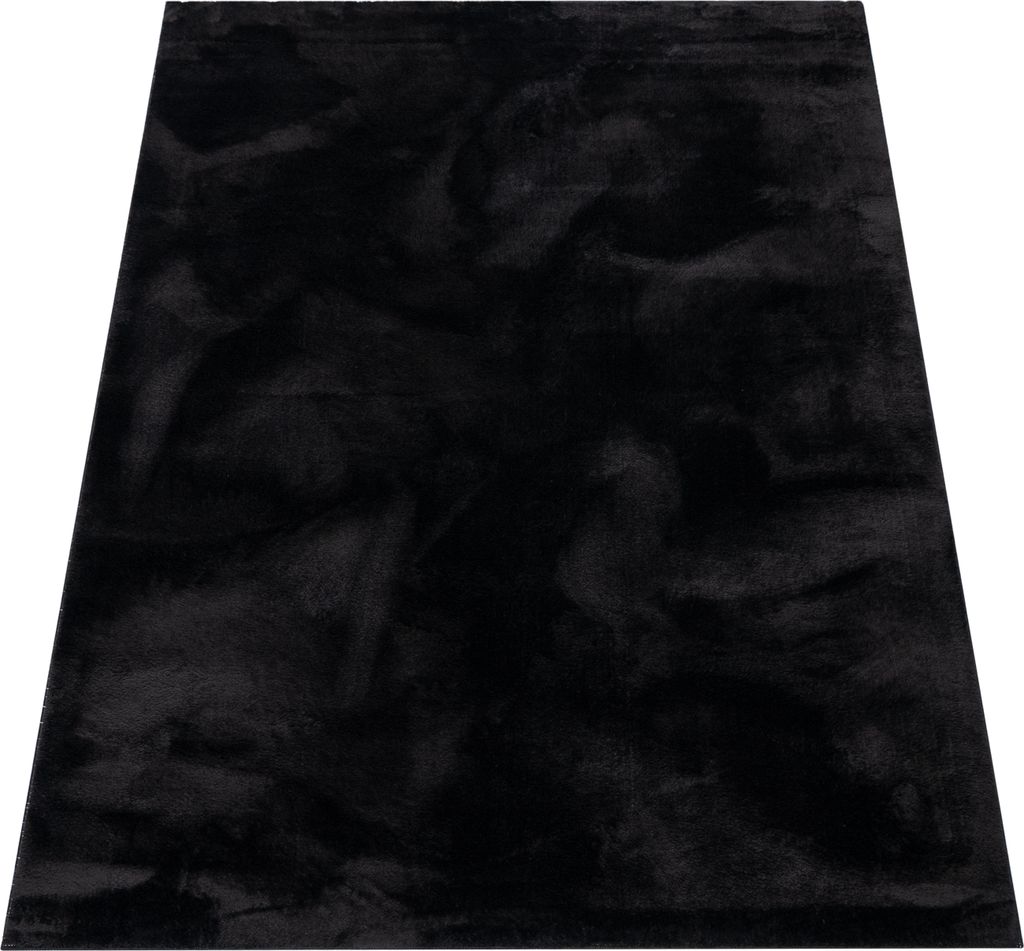 Tapis de séjour à poils courts Lavable Motif uni Doux Image du produit 