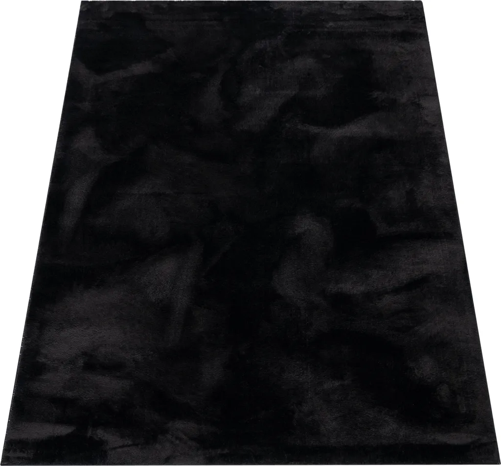 Tapis rond 200 cm pour salon lavable motif uni moderne et antidérapant