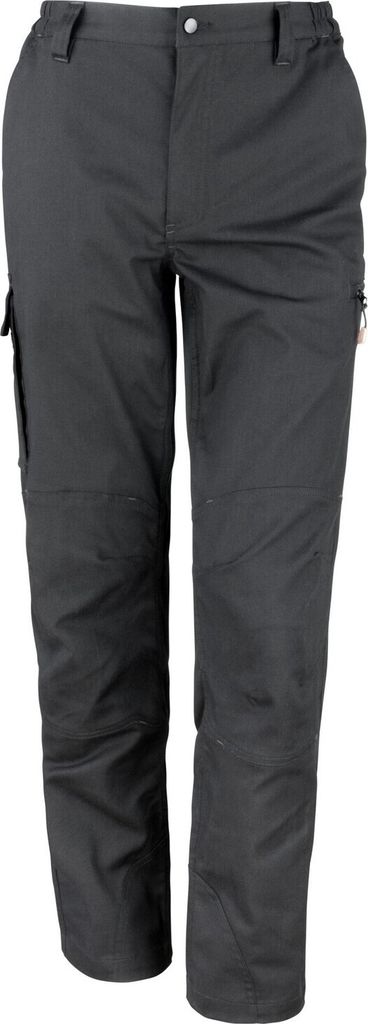 WORK-GUARD by Result - "Sabre" Hosen für Herren RW9920 (XL Regulär) (Schwarz)
