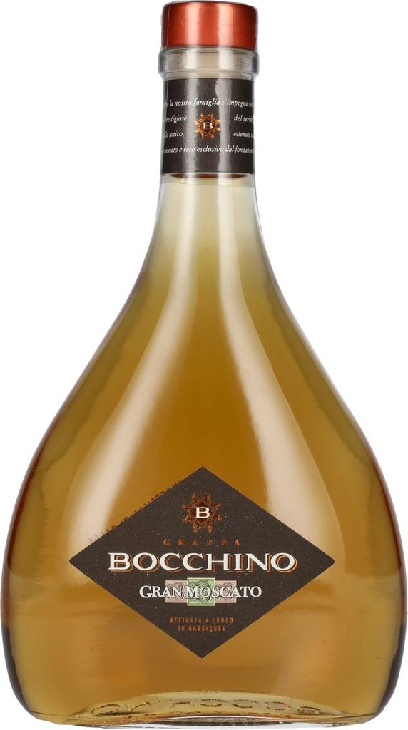 Bocchino Grappa GRAN MOSCATO 40% Vol. 0,7l