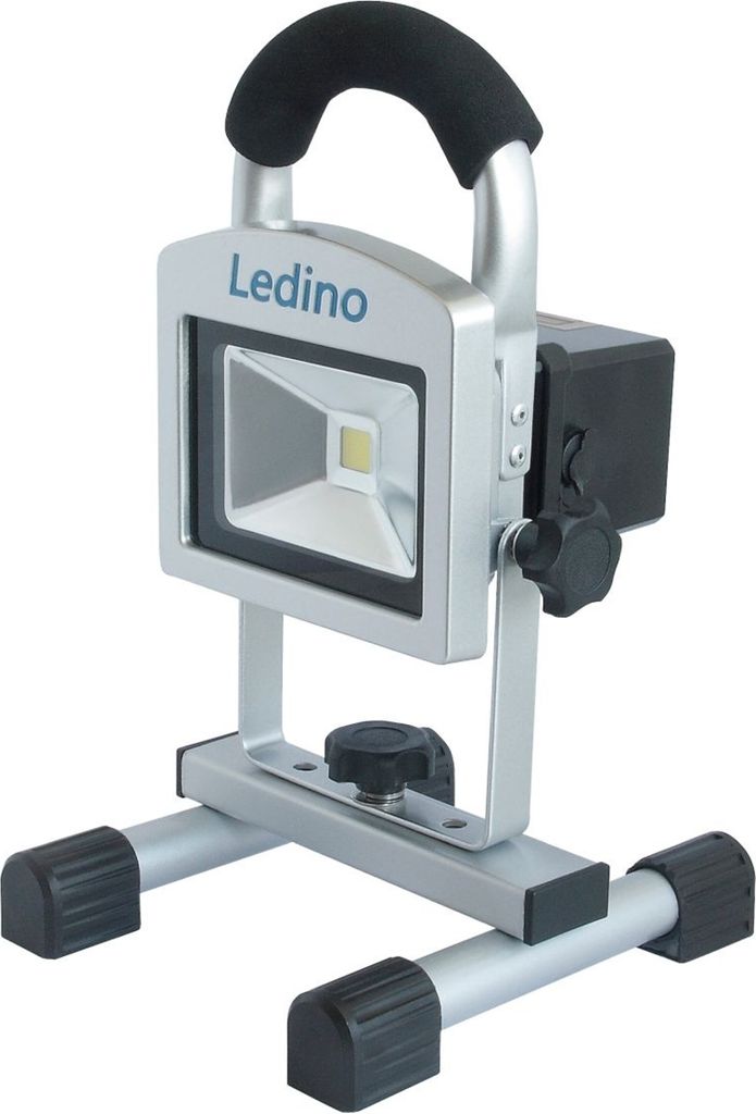Ledino Köpenick 102, Schwarz, Silber, IP54, Aluminium, 10 W, LED, 1 Glühbirne(n)