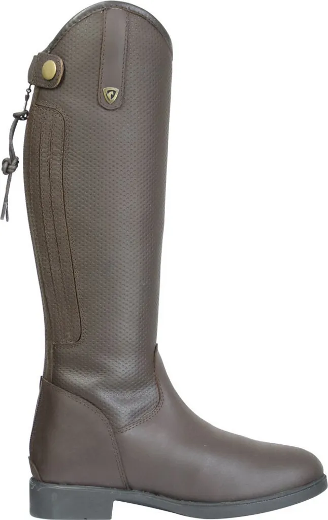 Bottes d'équitation pour enfant idéal poney club Manarola 28 Marron