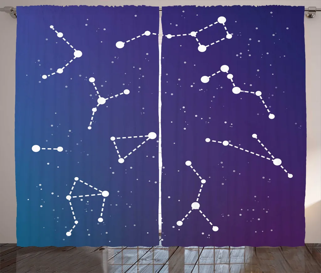 Rideau large 280x225 cm pour cacher les vis-à-vis avec style rustique