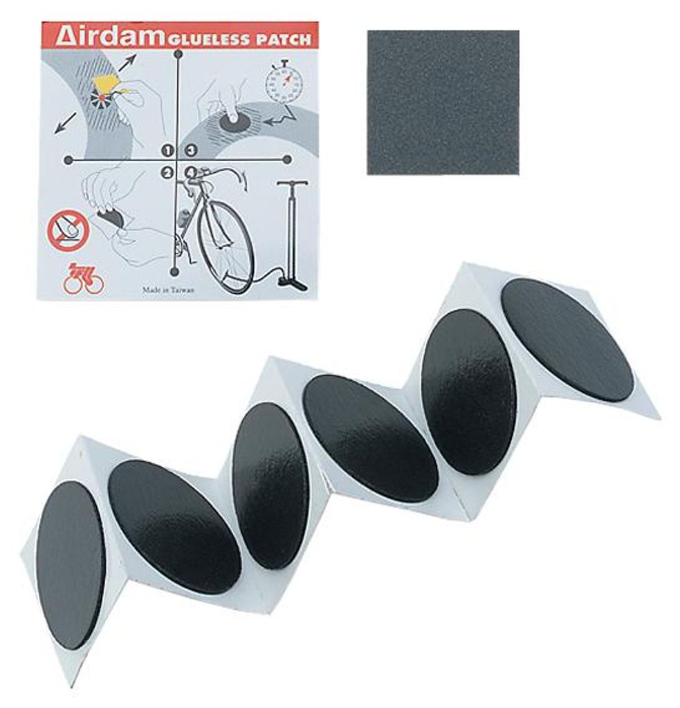 Fahrrad Werkzeug Flickzeug ARS-56 Set mit 6 selbstklebenden Flicken