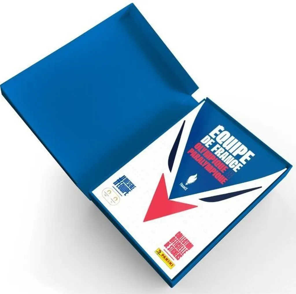 Pack Premium Panini JO 2024 : Album Officiel et Autocollants France