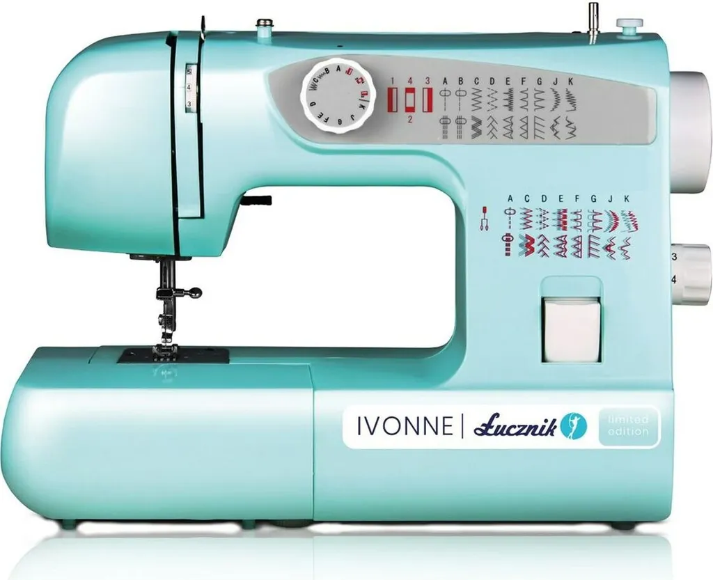 Machine à coudre Lucznik Ivonne Mint idéale pour la création mode