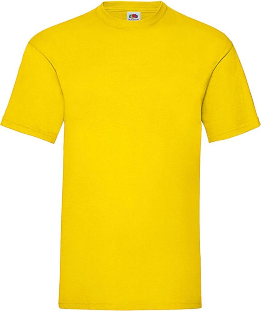 Fruit of the Loom 61-036-0 | Valueweight Herren T-Shirt - Farbe: Yellow - Größe: 3XL