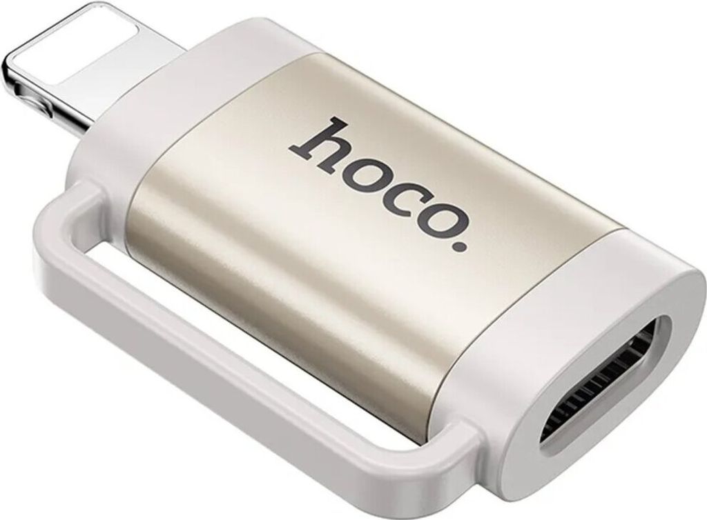 OTG-Adapter iPhone-Anschluss auf USB-C-Anschluss 480 Mbit/s Grau