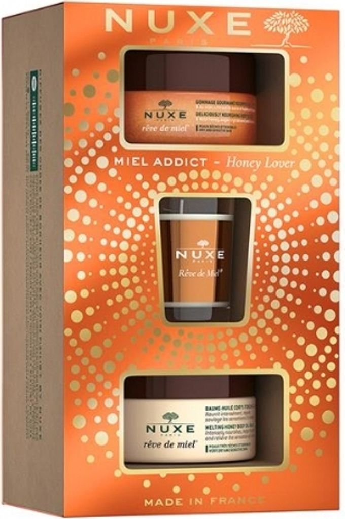 Nuxe Honey Lover Geschenkset Gift Set 200 ml + 175 ml + 70 g