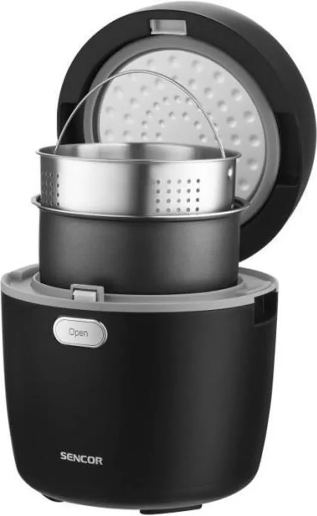 Machine à Riz Compacte Sencor 0,6 Litre - Idéal Étudiant et Petit Duo