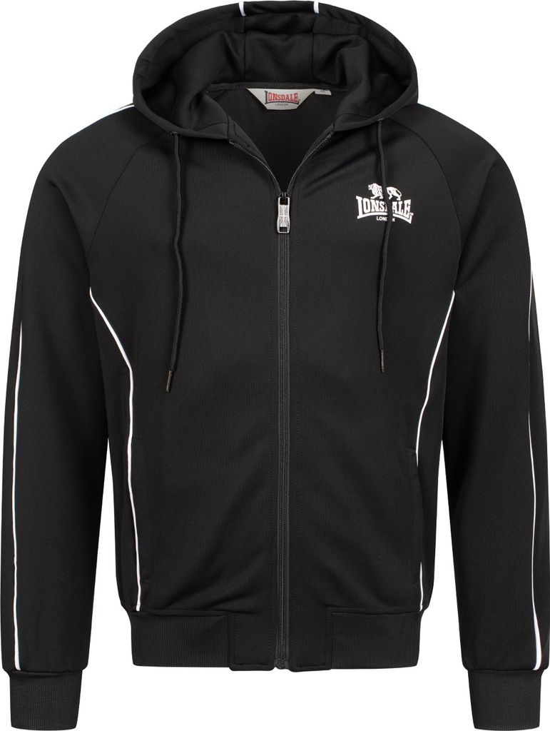 Lonsdale Achavanich Reißverschlusspullover Schwarz XL Produktbild 