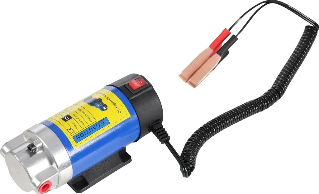 Pompe de vidange d'huile 12V portable pour entretien moteur à domicile