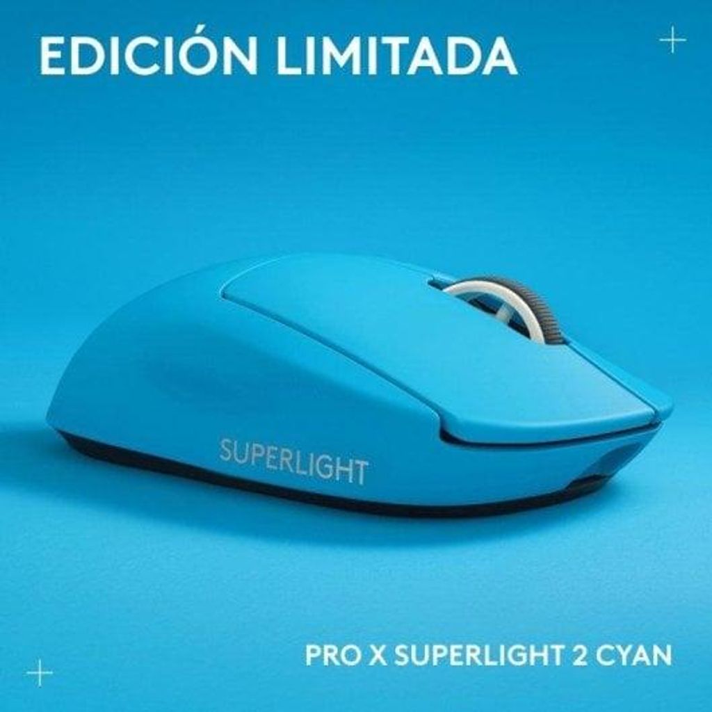 Logitech G PRO X SUPERLIGHT 2 LIGHTSPEED Kabellose Gaming-Maus Schwarz 44000 DPI
