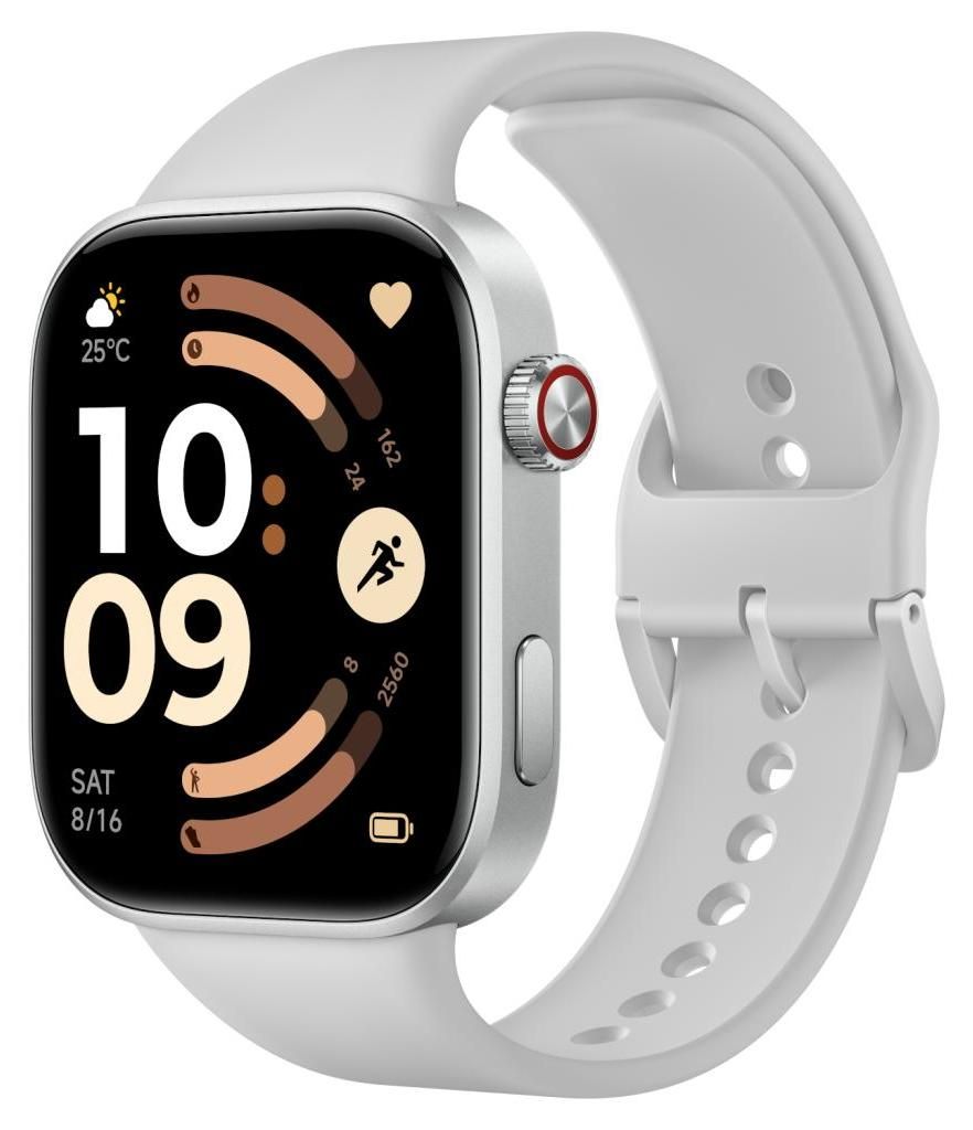 Xiaomi Redmi Watch 6 Smartwatch mit NFC, silberfarben Produktbild 
