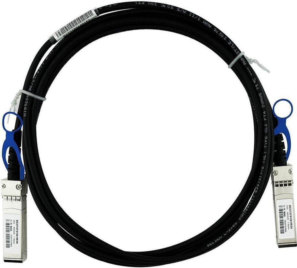 BlueOptics SFP28-DAC-5M-IB-BL InfiniBand-Kabel Schwarz Produktbild 